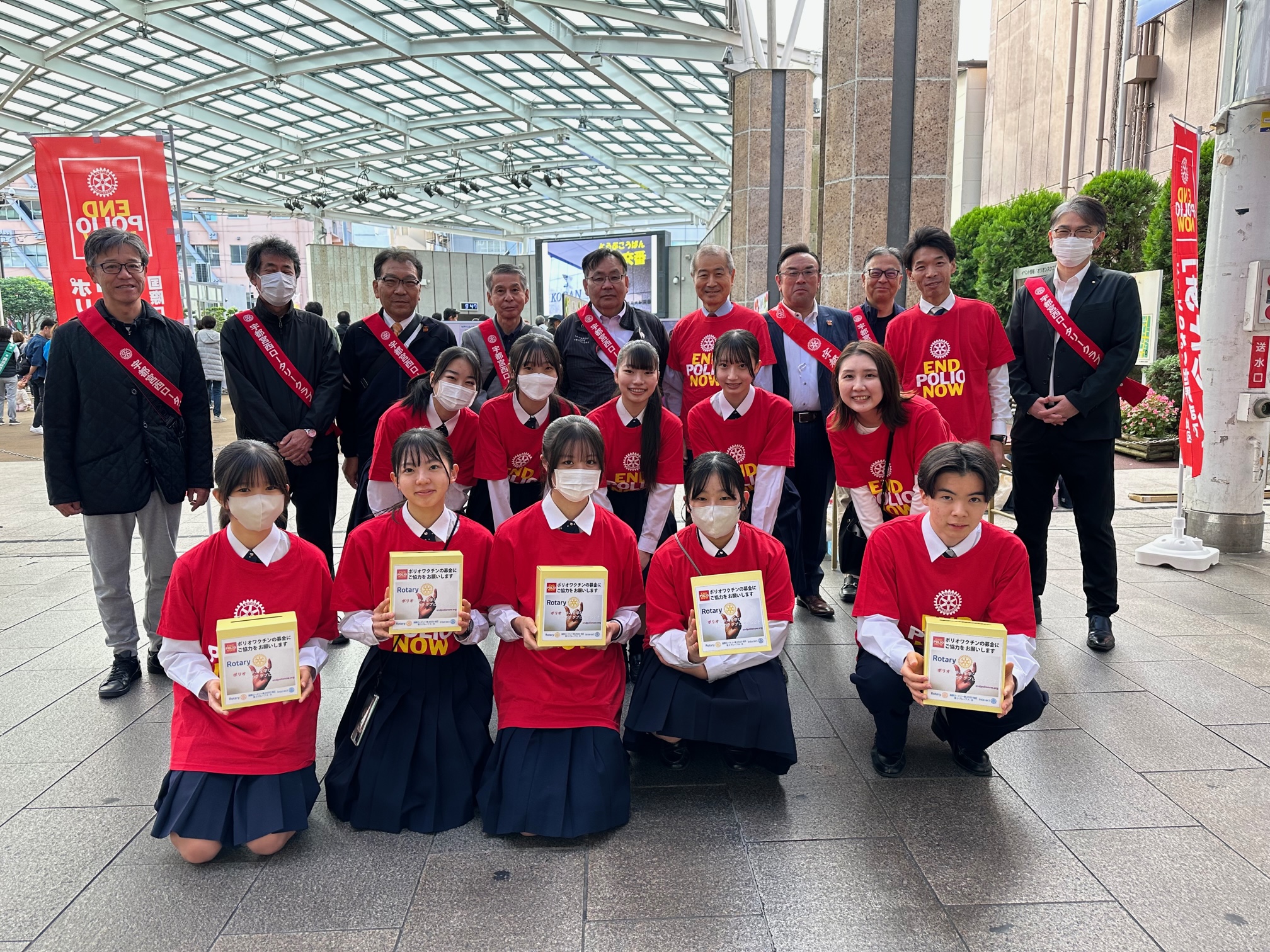 国際ロータリー第2550地区（栃木県）_第3グループ_ポリオ撲滅キャンペーン実施報告_宇都宮西（オリオンスクエア） (6)